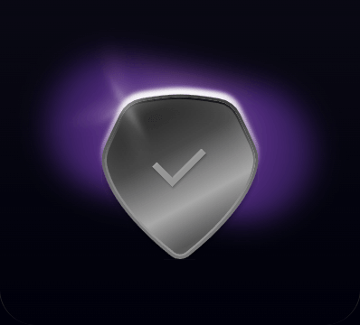 Illustration of XMR Wallet feature: Your funds are protected.